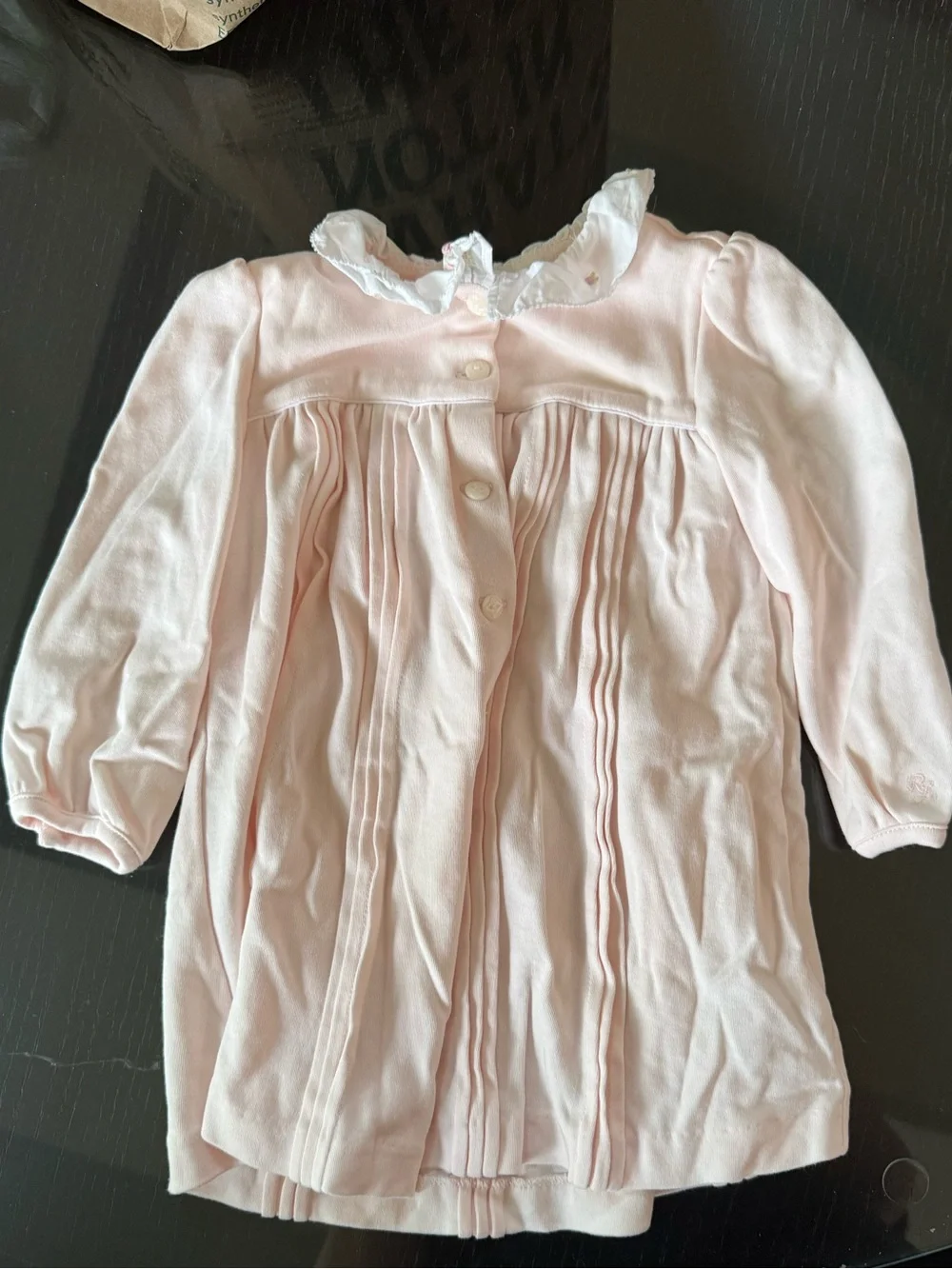 Ralph Lauren baby girl pink dress 12m